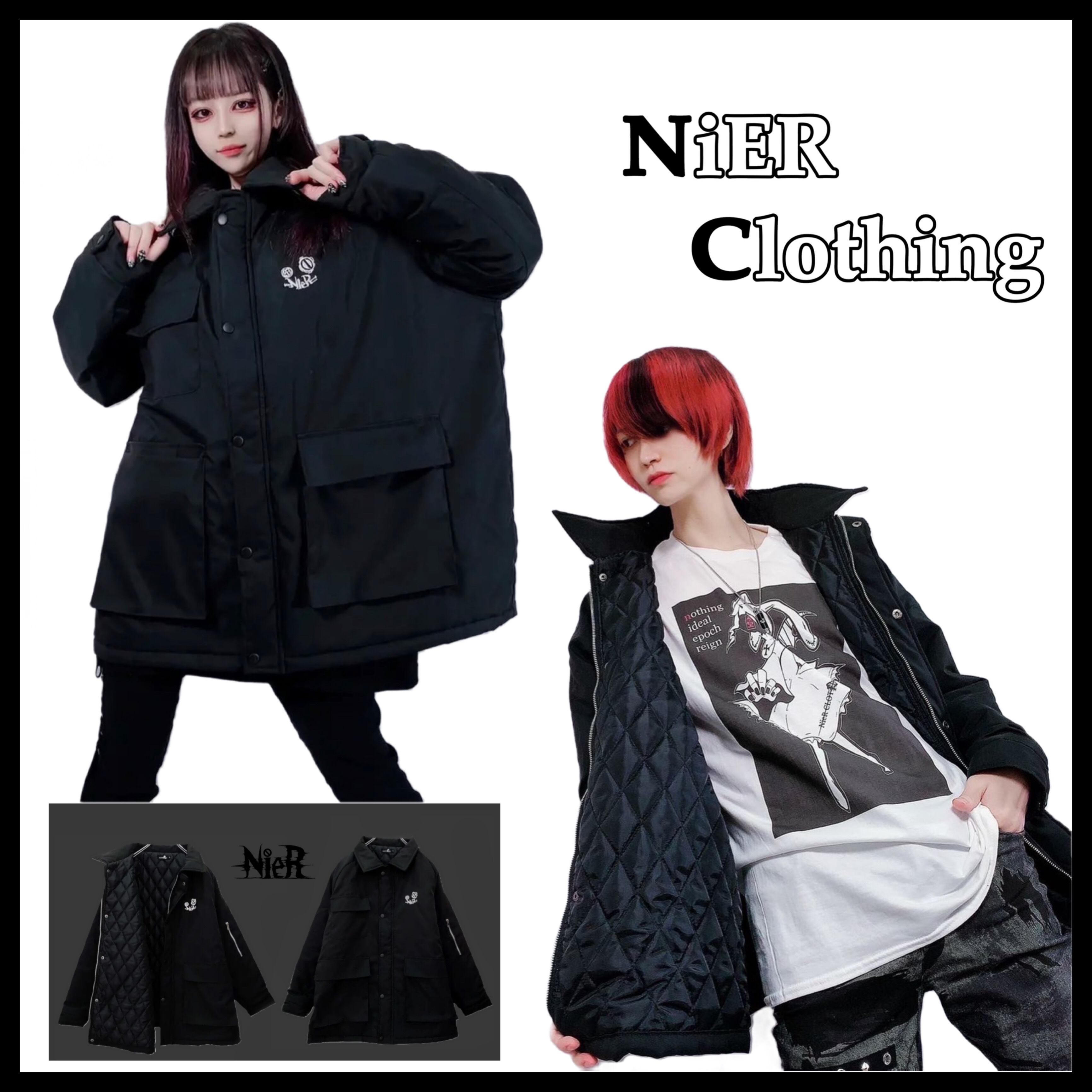 BIG POCKET防寒中綿入りキルティングジャケット | NIER CLOTHING powered by BASE