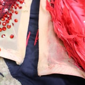 社交ダンス 衣装 THE ONE ザワン スタンダードドレス ドレス ワンピース フロート デモ 競技 ダンス スパンコール 赤 黒 フロート リボン ブラック系 レッド系 華やか 大人 女性用 輝き おしゃれ パーティー 競技用 ステージ衣装 ダンスパフォーマンス