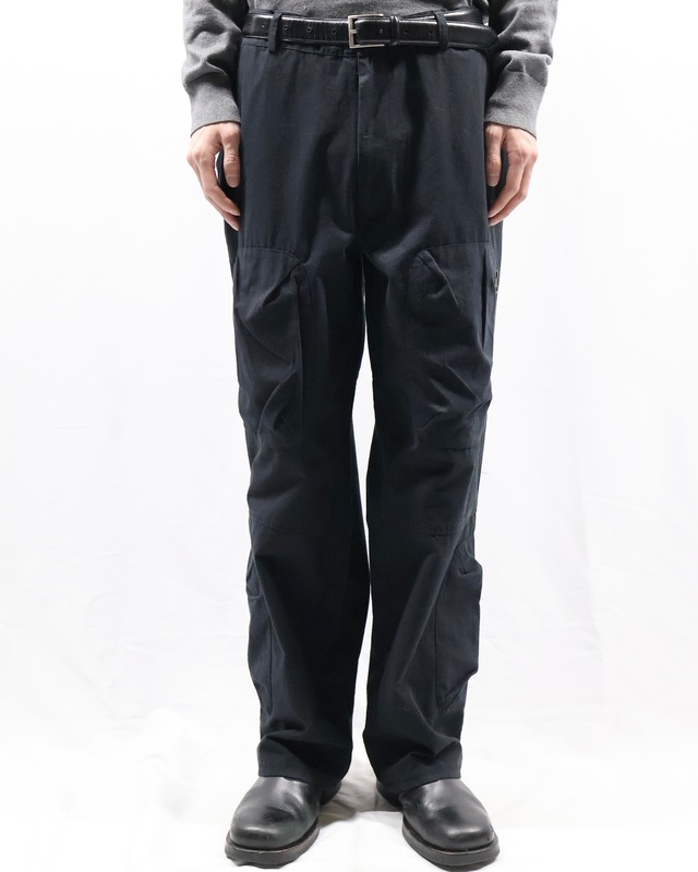 front pocket zip detail pants