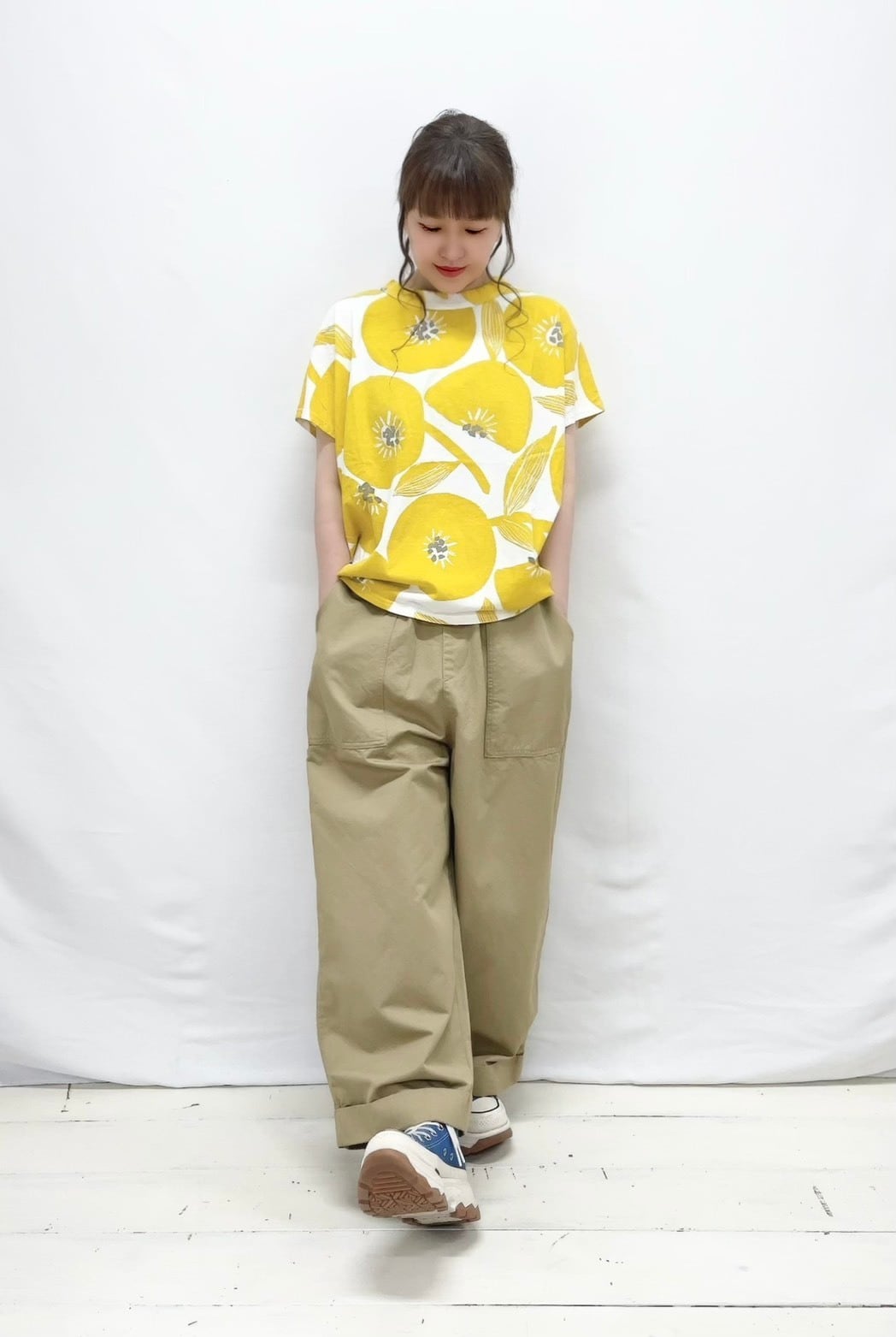 NATURAL LAUNDRY】CLカルゼ裾WPT / 7262P-004 | syozikiya online shop