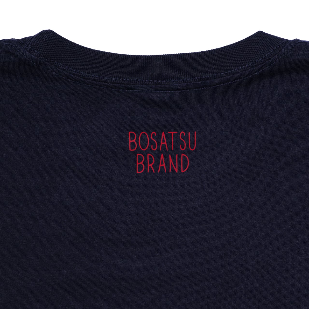 MIROKU 仏像 ロングスリーブ Tシャツ (プリント) ネイビー 5.6oz