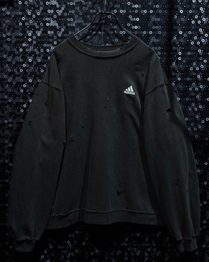 【ÆIEM】original “boro” re:make adidas Performance × OREGON “TRIPLE THREAT” Inside-Out Sweat