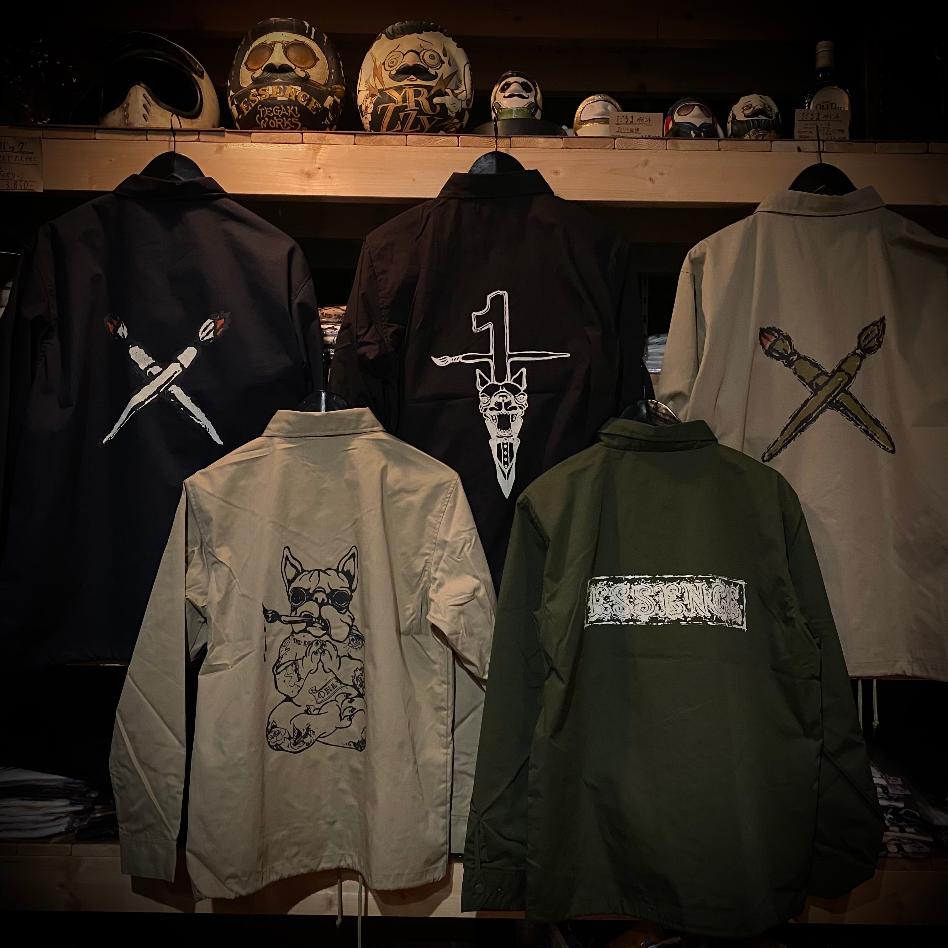 stussy x NEIGHBORHOOD  BONEYARDS コーチJK