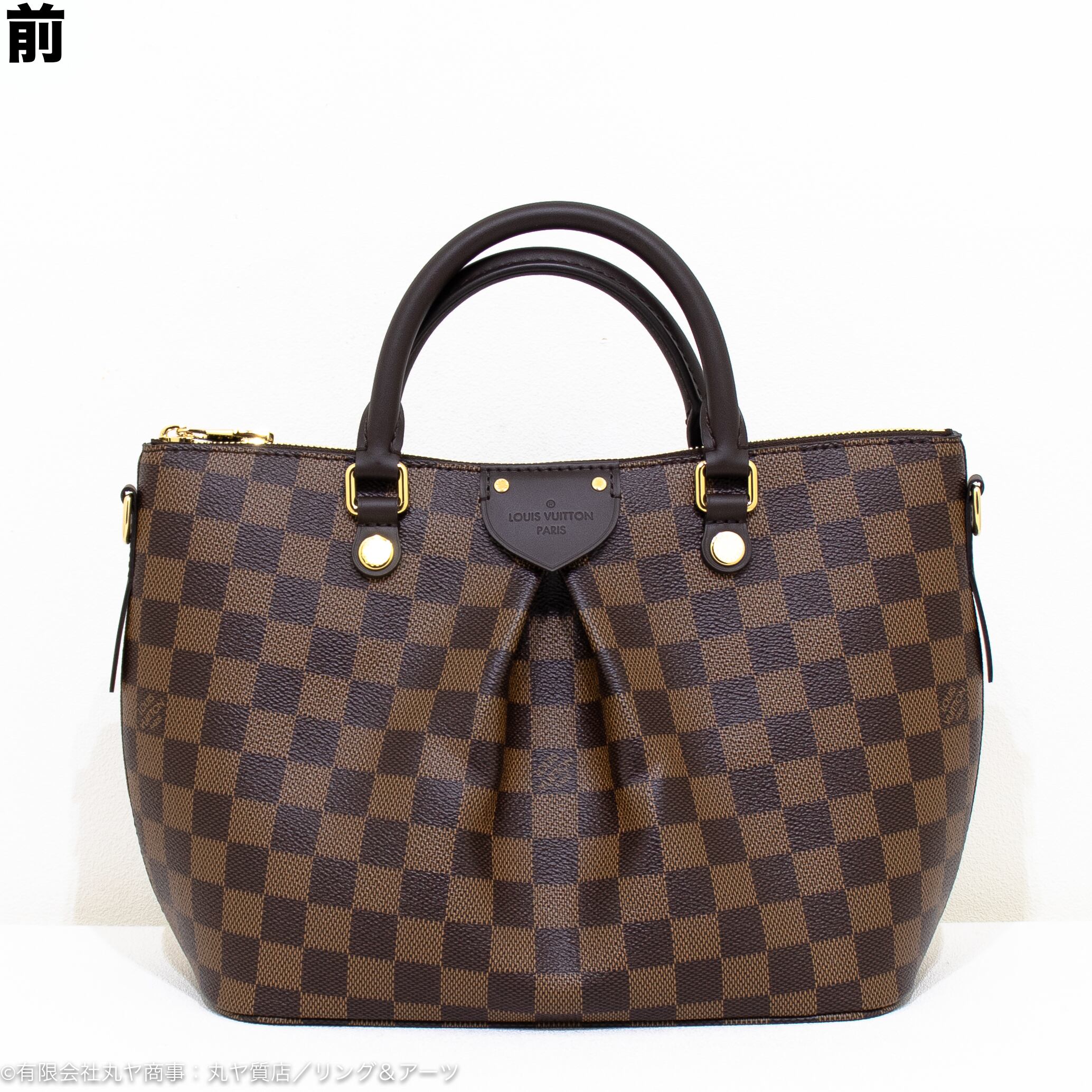 ルイ•ヴィトン:シエナPM/ダミエ•エベヌ/N41545型/LOUIS VUITTON SIENA