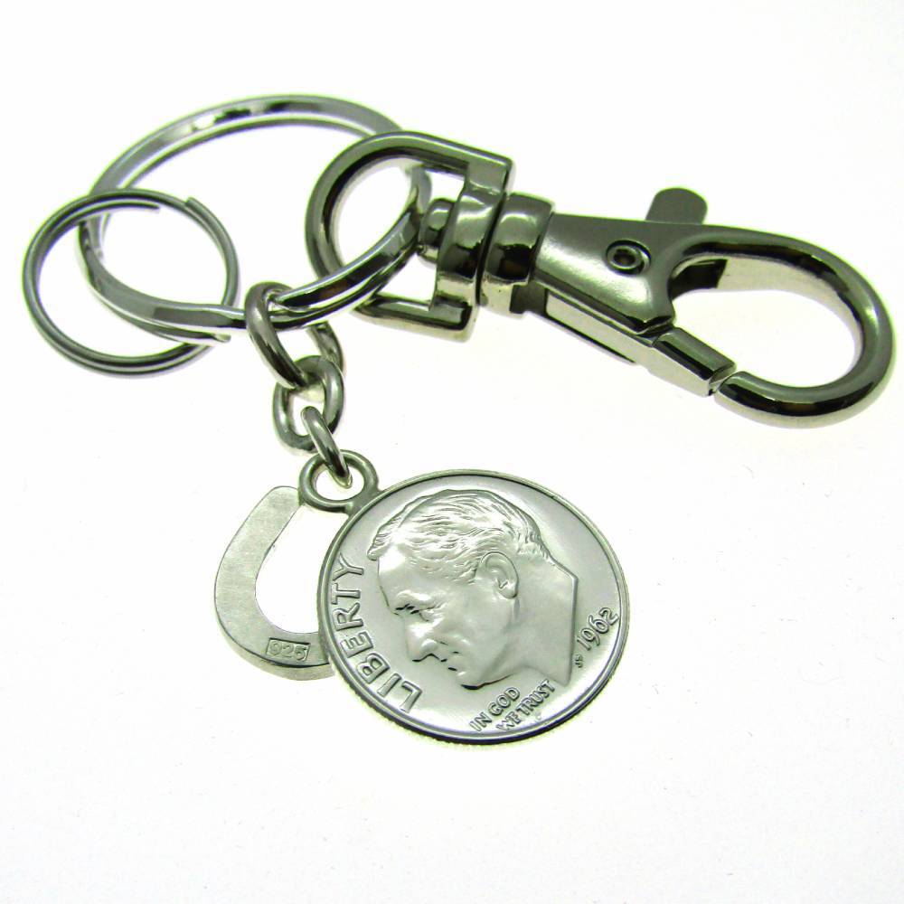 ラッキーコイン キーホルダー DIME | Pay ID