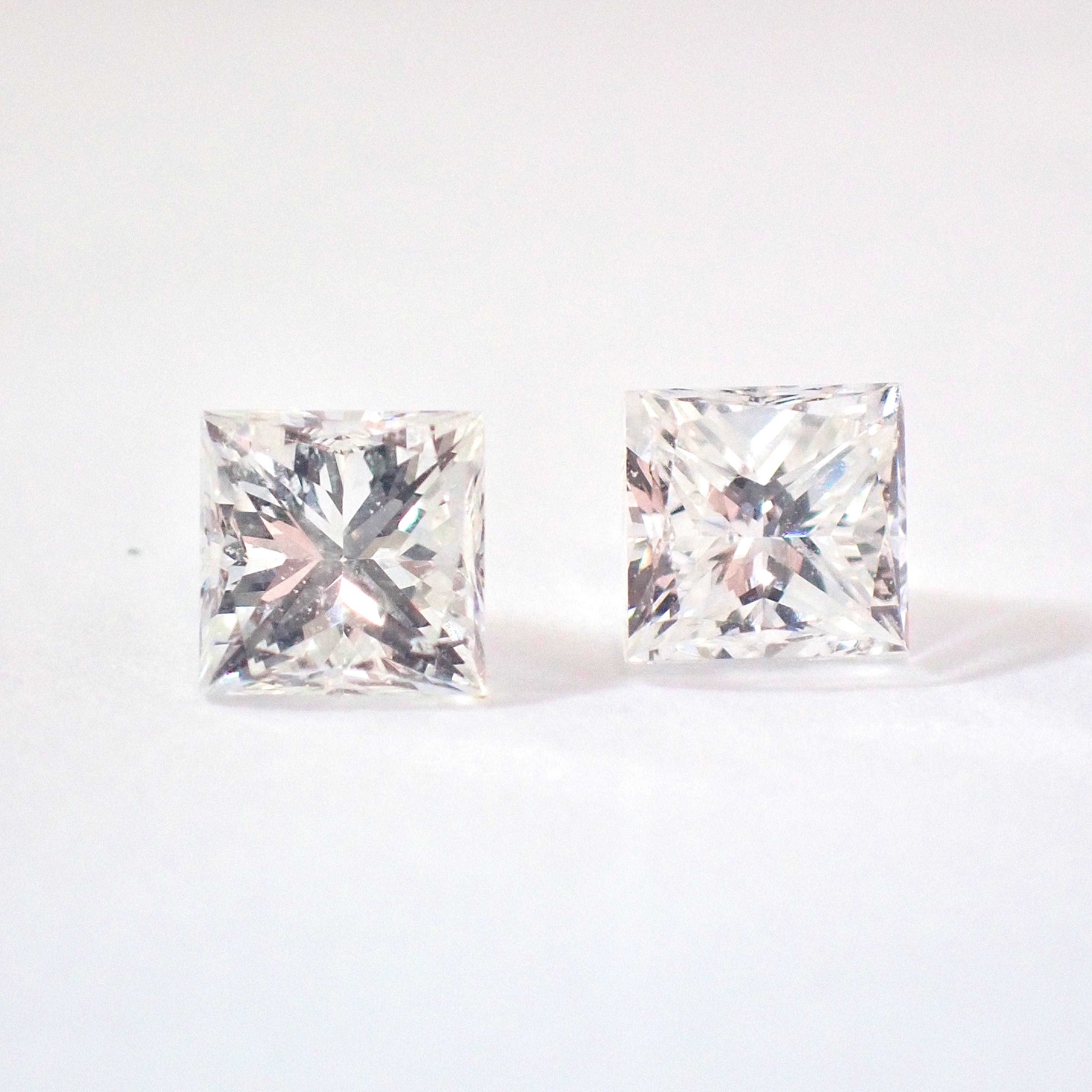 【卸売価格】 0.326ct G VS1 天然 ダイヤ ルース プリンセスカット