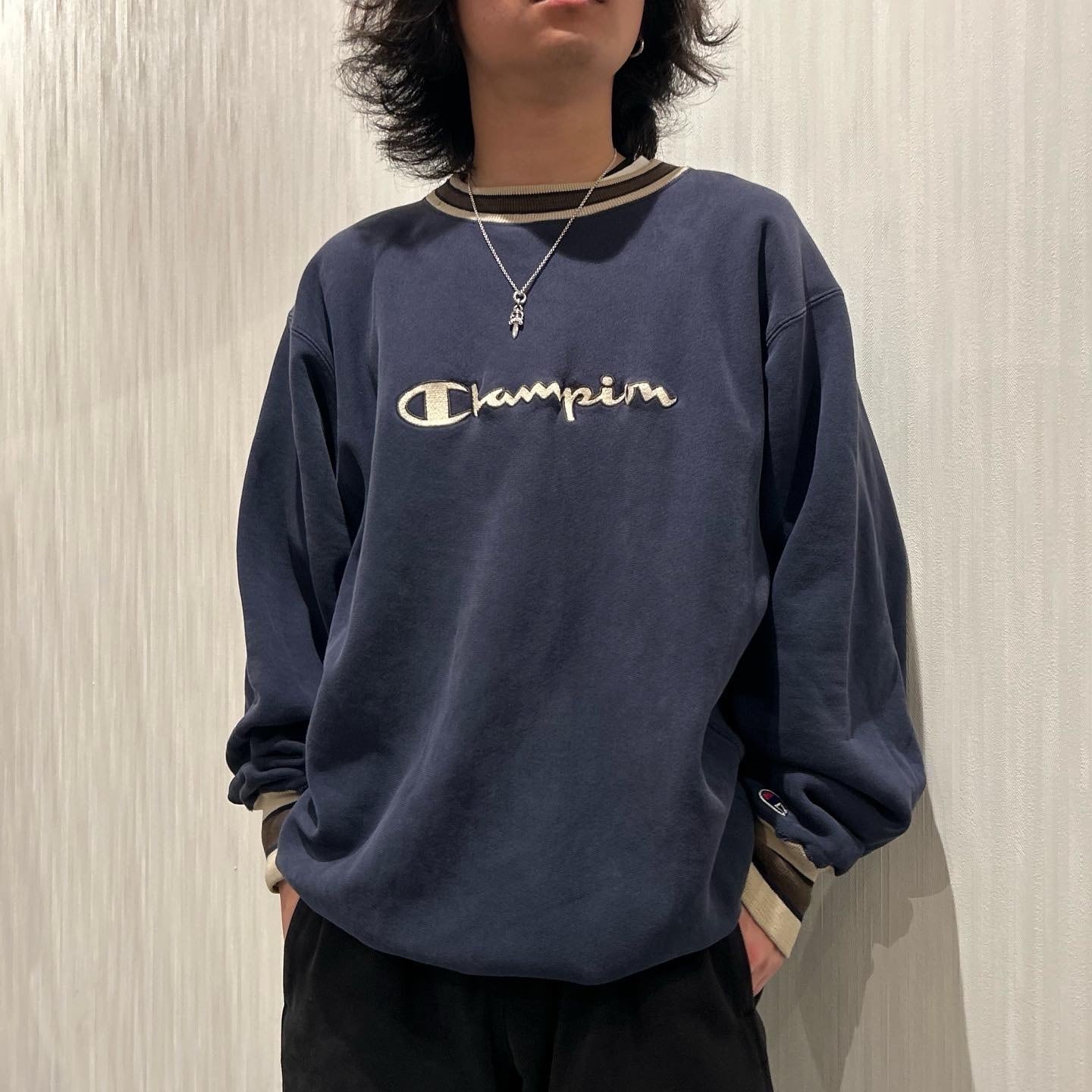 champion script logo R⁄W ribline Logo sweat Script | Champion 公式 