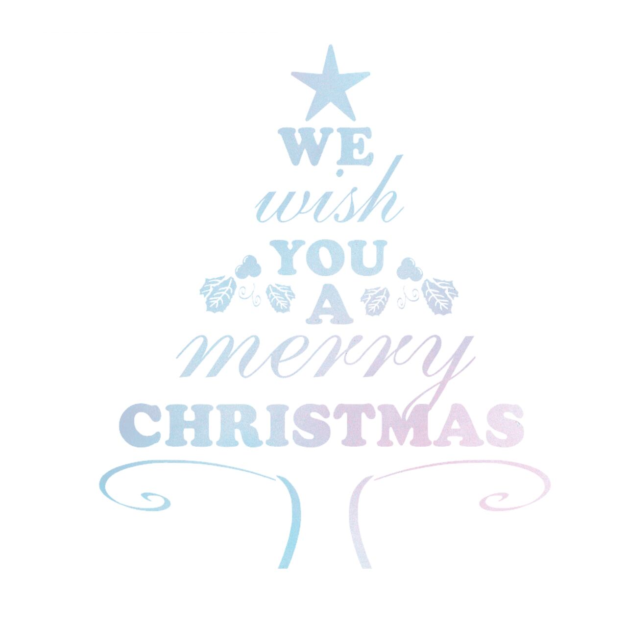 ウォールステッカー Merry Christmas メリークリスマス クリスマス 装飾 スプレーアート