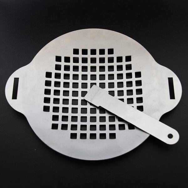 極太ワイヤー　窒化処理　アミ　焼き網　マクアケ キャンプ飯をより美味しく！極太ワイヤー×窒化処理でサビ、歪み