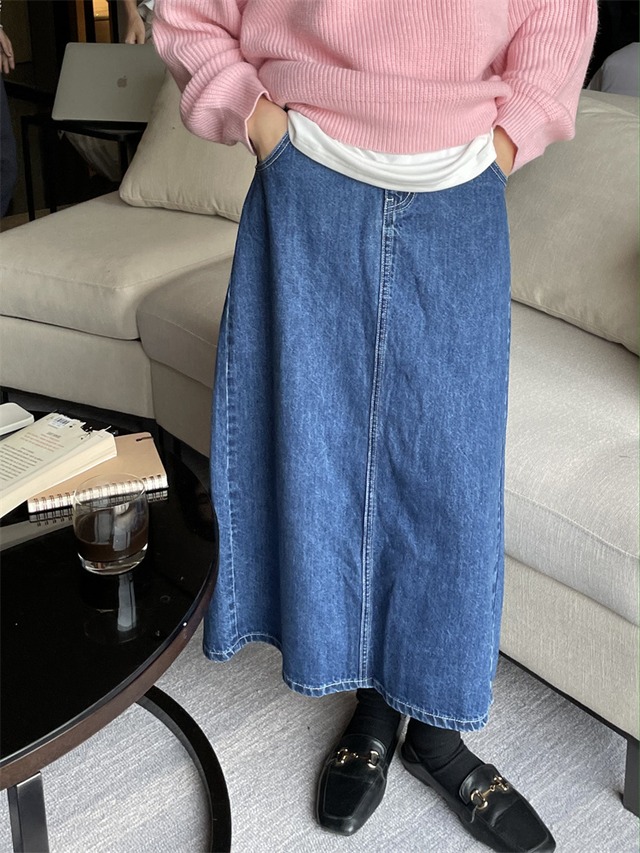 ルーズAラインスカート レディース ビッグFスモールZ韓国45604977622
