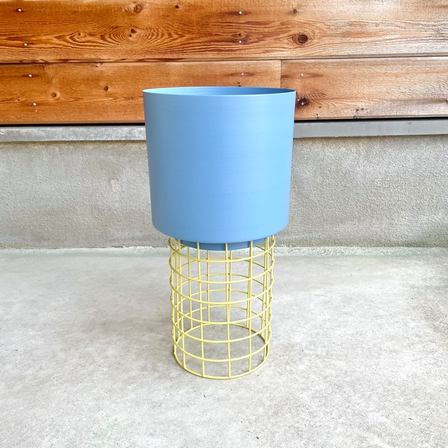 Wire Mesh Stand Planter Φ20cm×H40.5cm 植木鉢カバー プランター