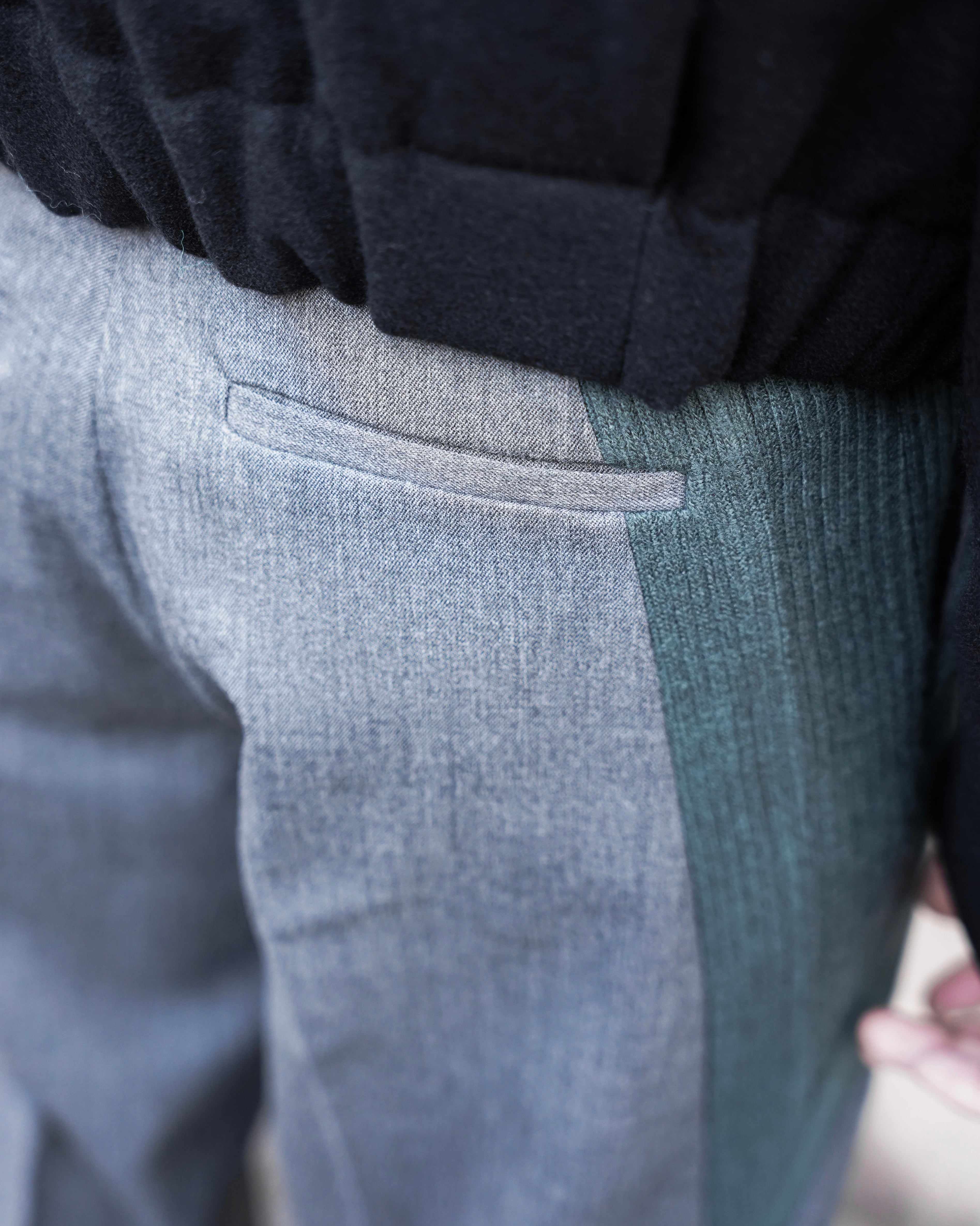 NEW OLD AW25 RIB STRAIGHT TROUSERS | hypeofficial