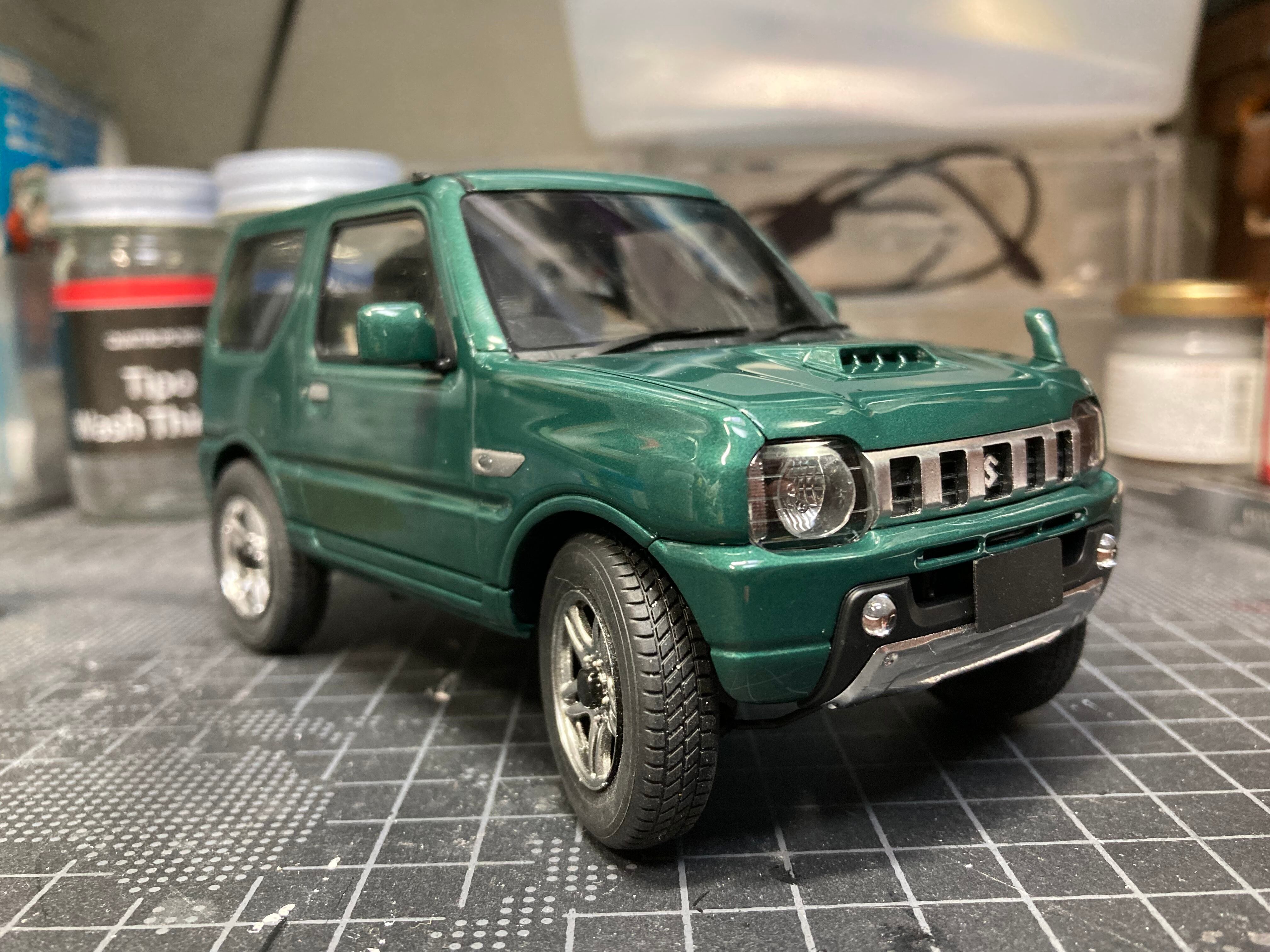 在庫見切り［Ken-1 Model Car Works] 完成品 フジミ 1/20 マクラーレン 