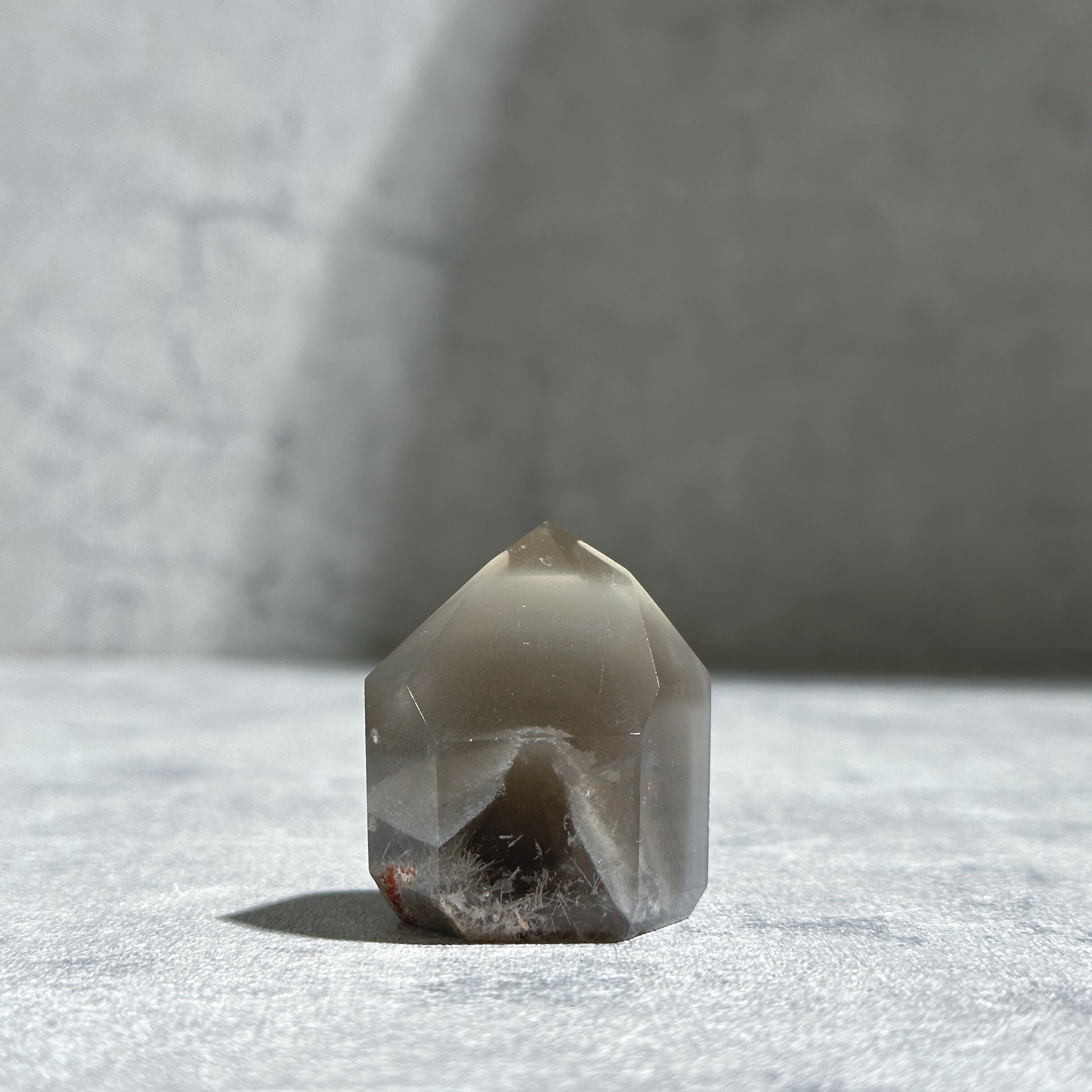 スモーキーガーデンクォーツ タワー04◇ Smoky quartz ◇天然石・鉱物・パワーストーン