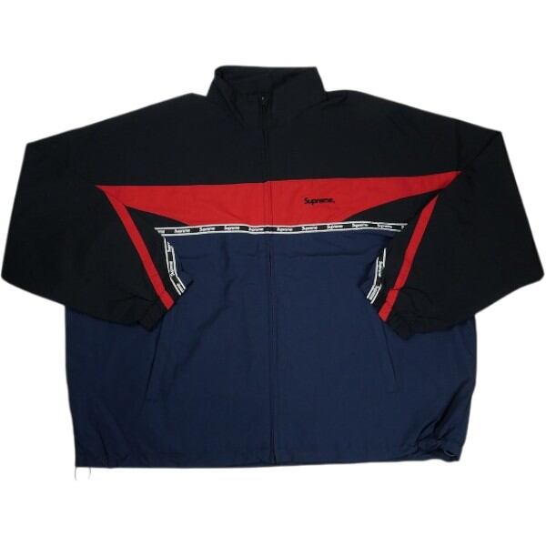 Size【XL】 SUPREME シュプリーム 26SS Logo Taping Track Jacket Navy