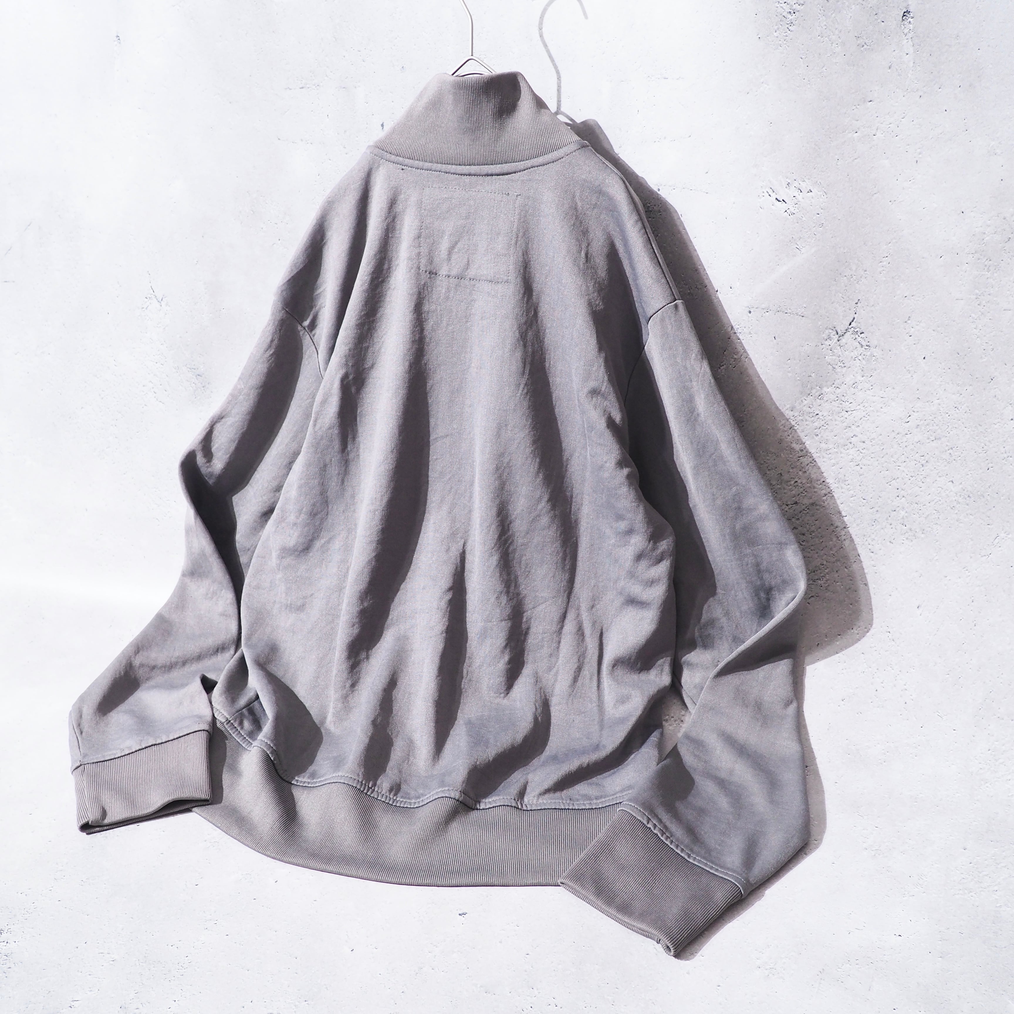 2000s ” CARBON ”  Houndstooth pattern High neck Track jacket