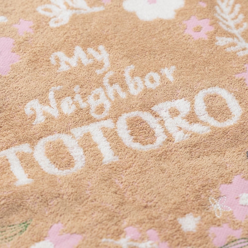 となりのトトロ フェイスタオル アンティークリーフ（7331） | す