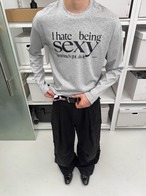 NFAI "Sexy" Print Long Sleeve T-shirt