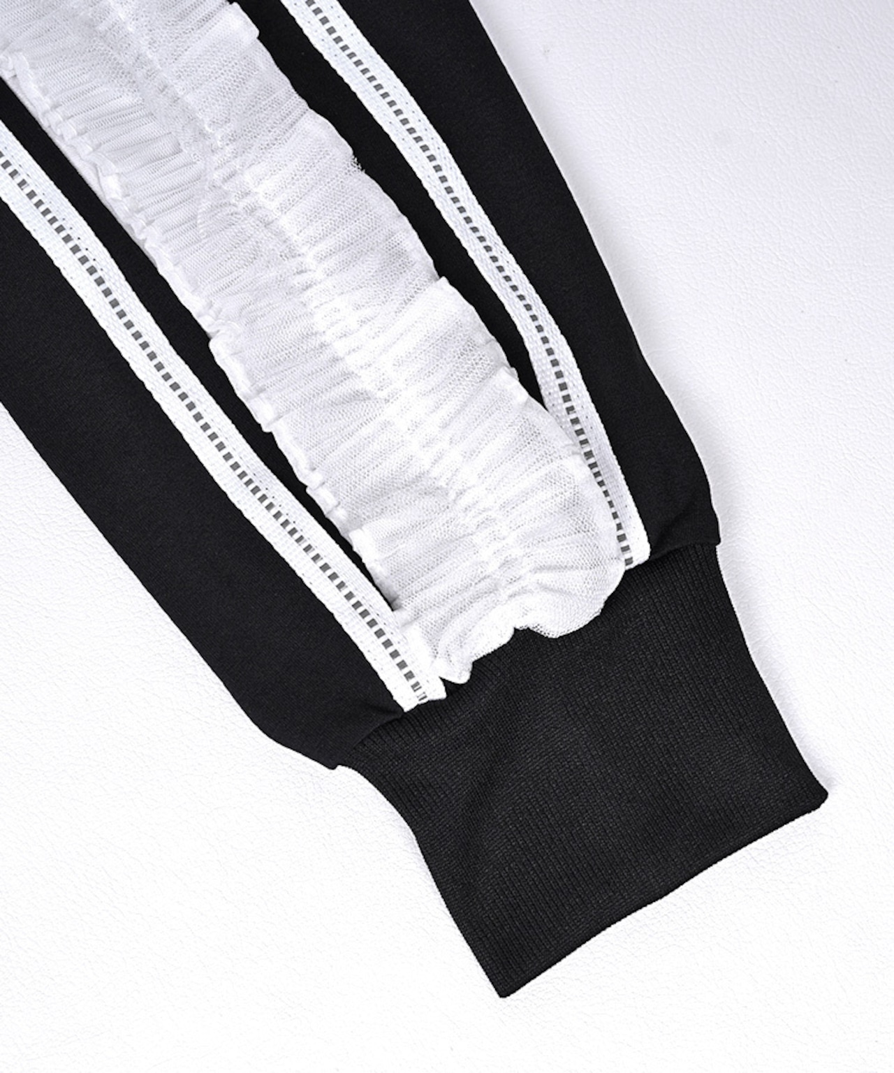 COOLAスイッチングラグランスリーブトラックジャケット (BLACK) CQ-48017