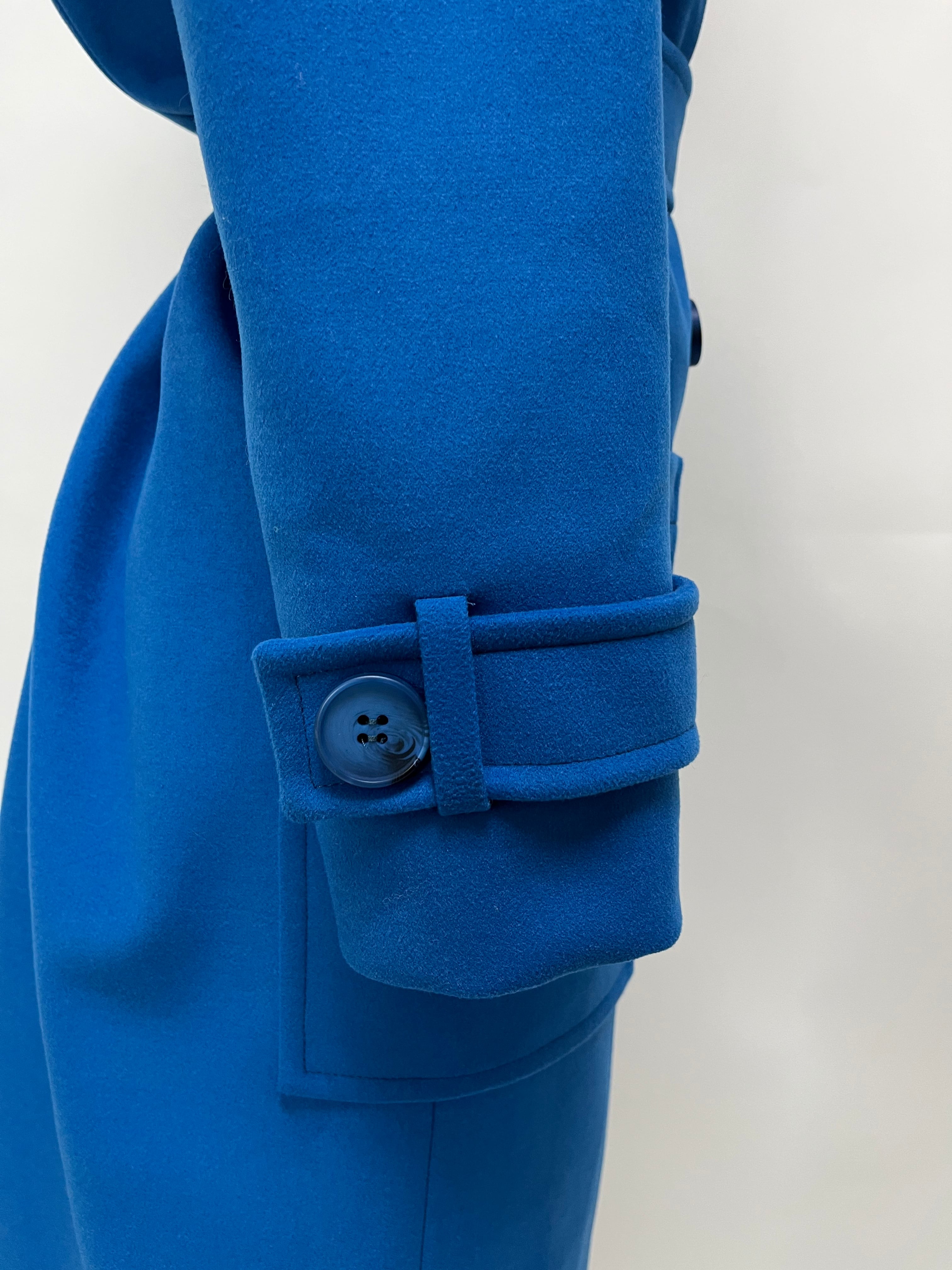 ダブルブレストドロップショルダーファーコート | GABRIEL