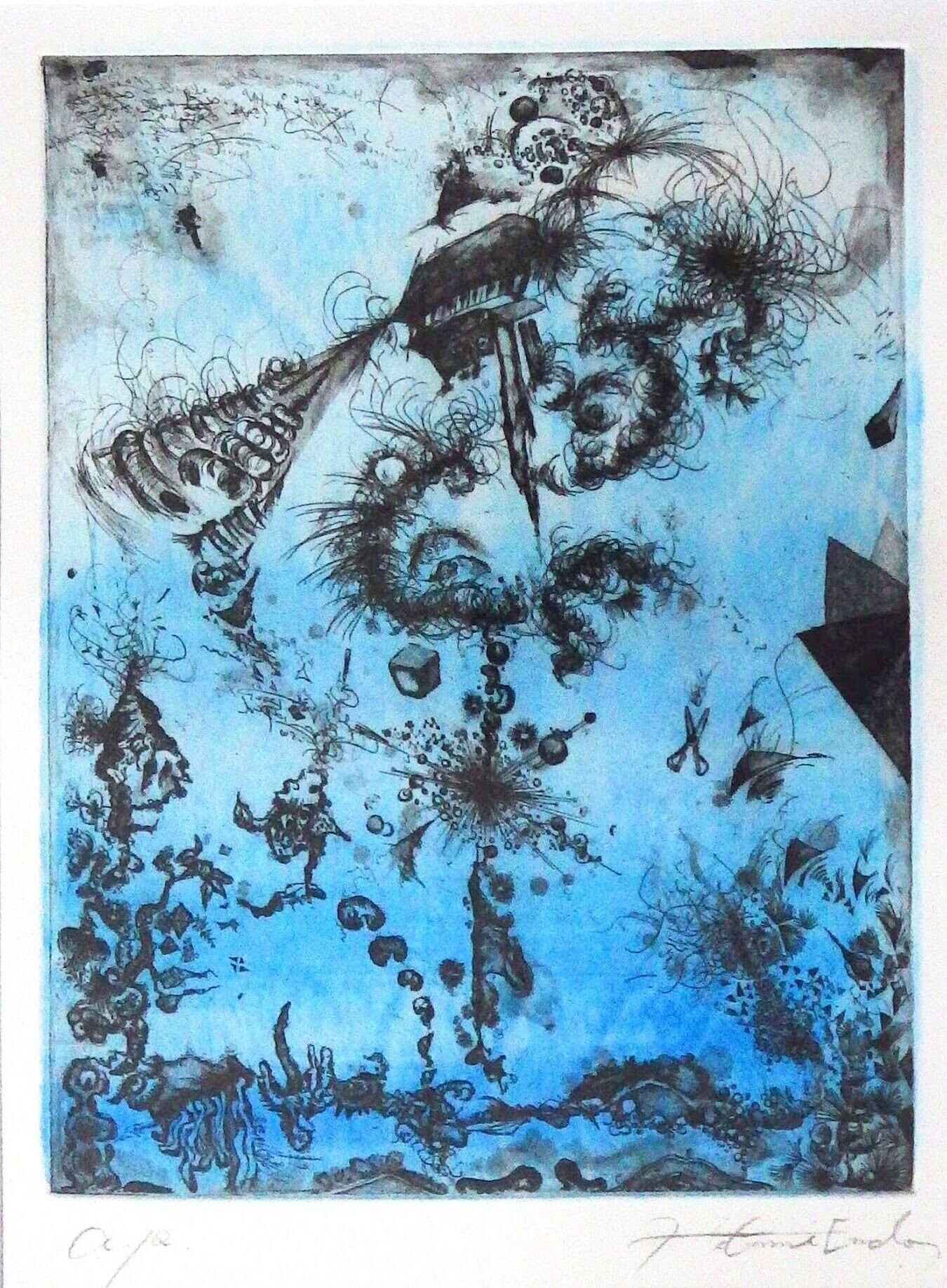 銅版画 『海の夜想曲 Op. 2-1』 | Pay ID