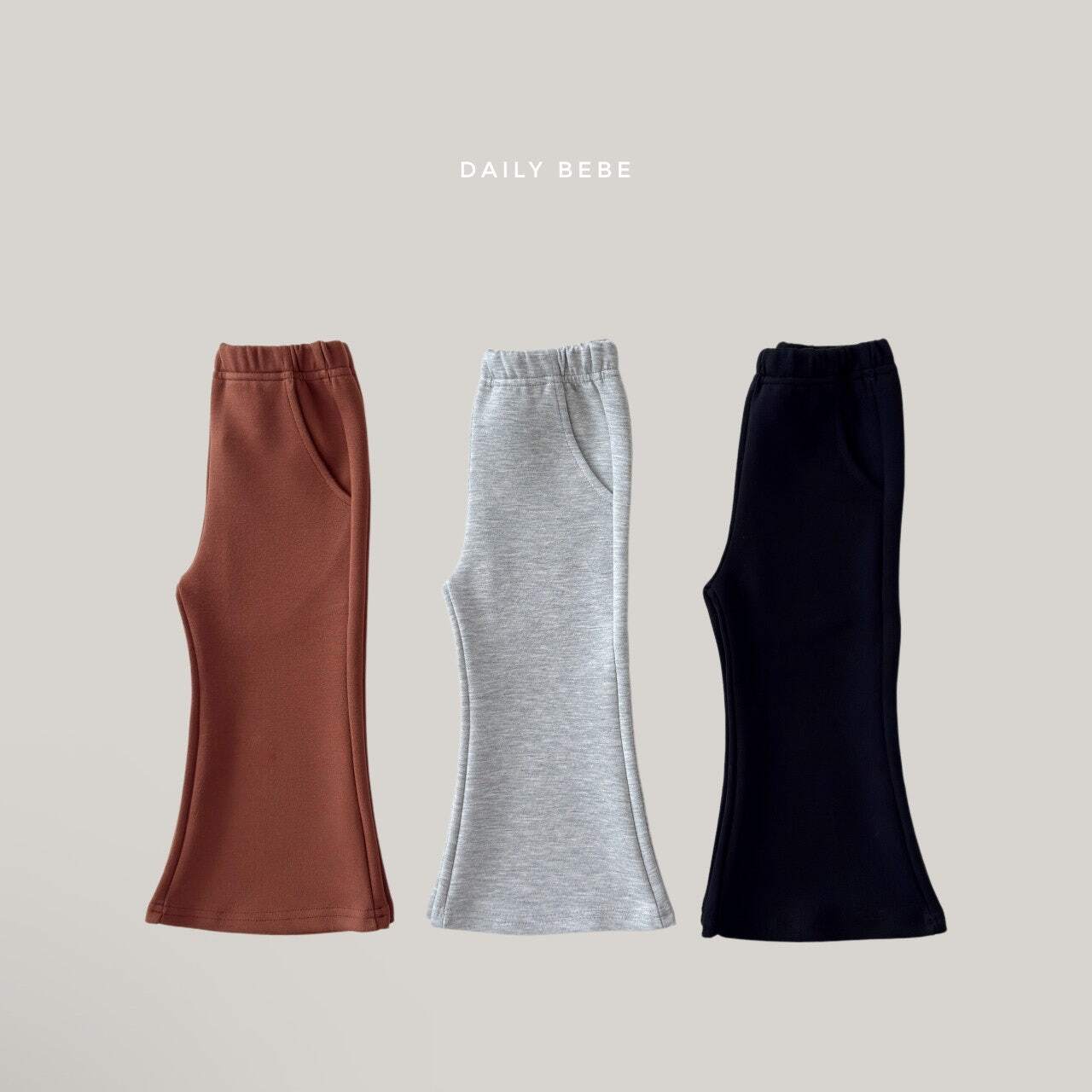 mochi bootcut pants【DAILYBEBE】※10月中旬発送予定
