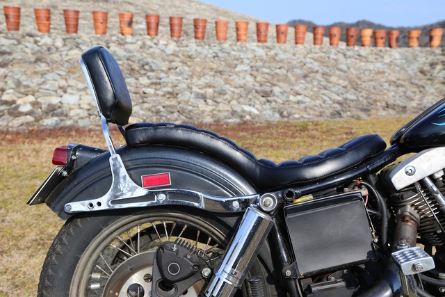 ４速フレーム専用スタンダード・コブラシート［ボックス&ボタン］Leahter/本革　(4sSC04)