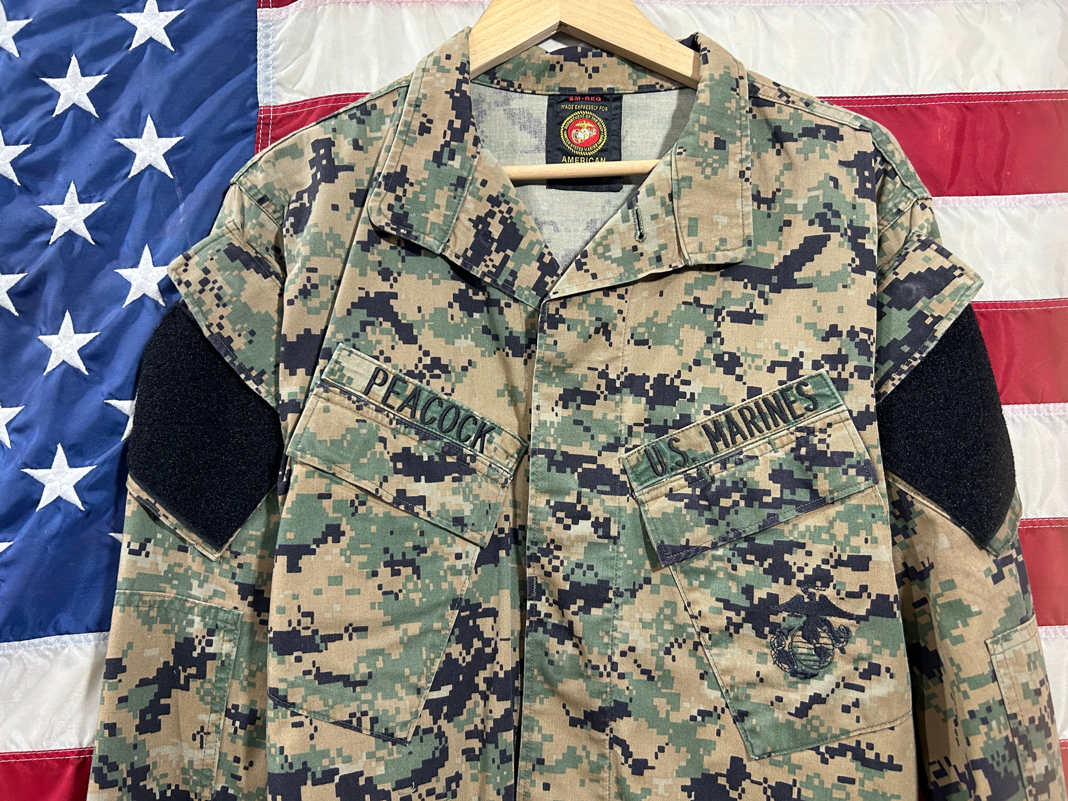 USMC 海兵隊 MARPAT WOODLAND marsoc カスタムBDU ウッドランド