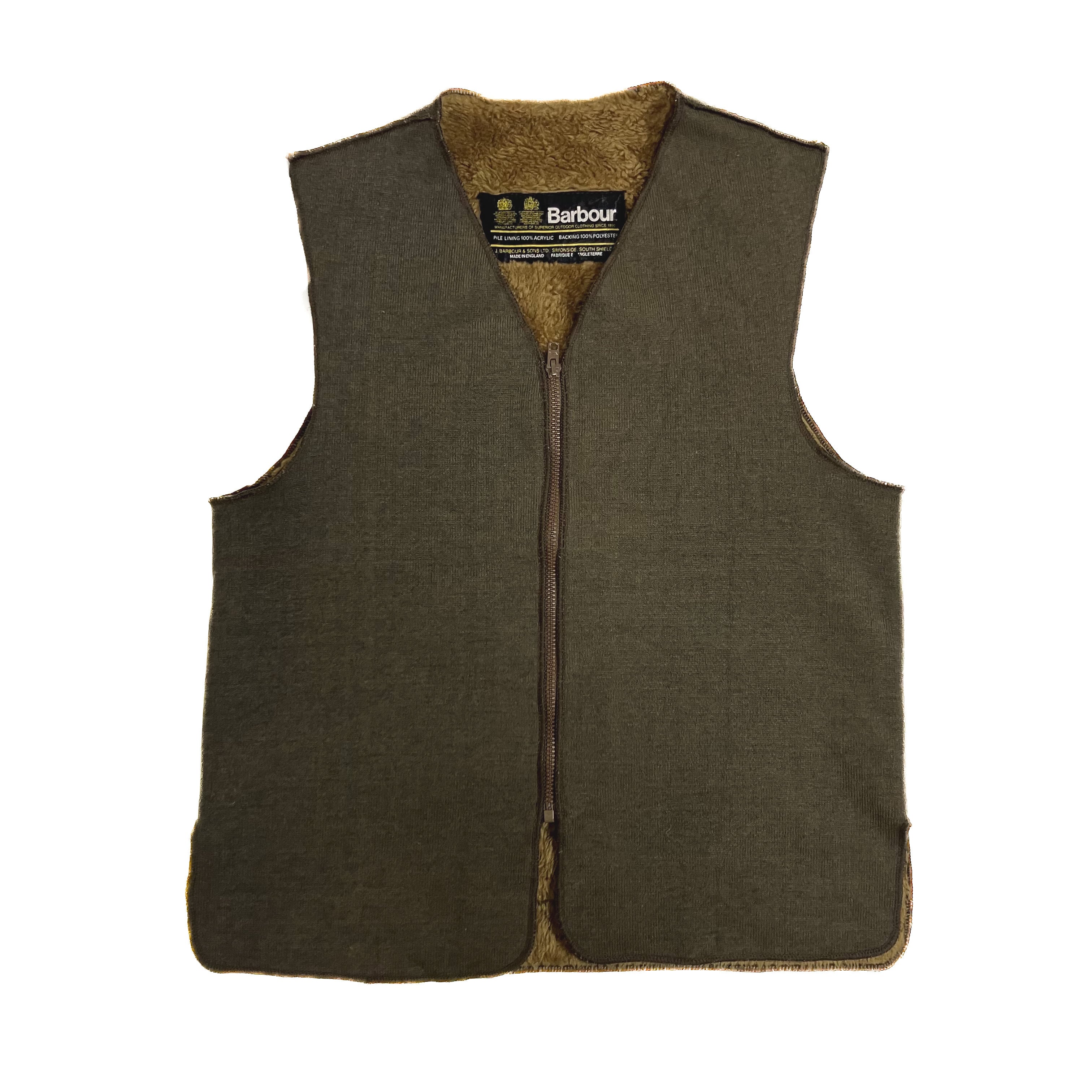 美品 バブアー A297 ライナー ベスト C38 3ワラント ジャケット 良品 Barbour A297 バブアー ライナーベスト ジャケット C38 3ワラント