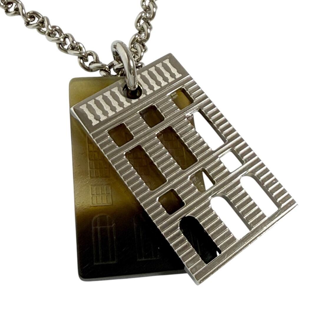 訳あり美品】エルメス メンズ タリスマン ペンダント ネックレス