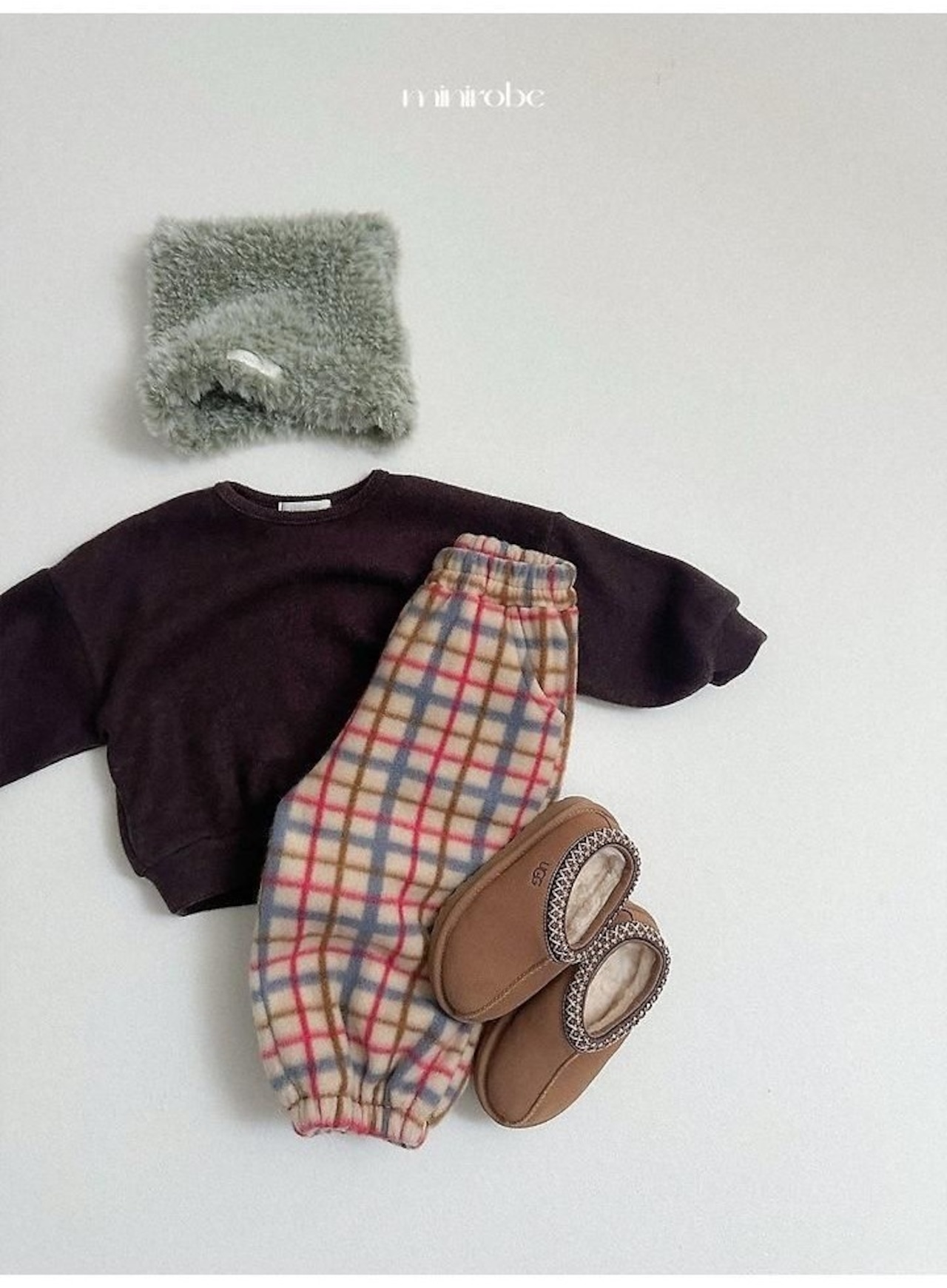 〖取寄〗韓国子供服 / 26winter / minirobe / ミンクキャットビーニー / キッズ *FREE*