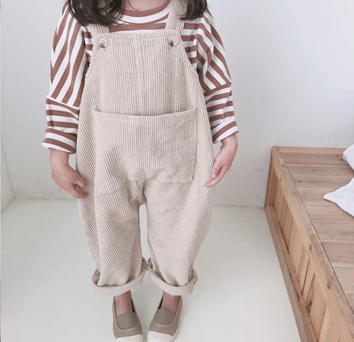 Korean children`s clothing overalls　オーバーオール【受注生産品】