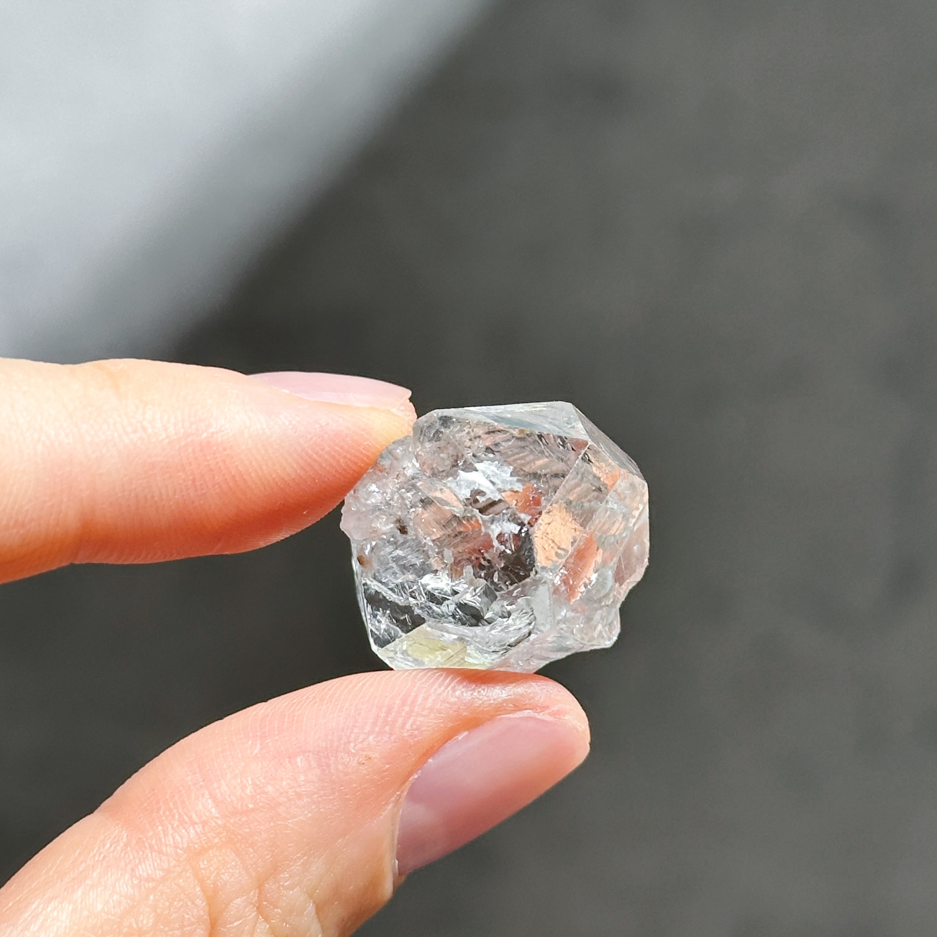 パキスタン産 ハーキマータイプ水晶91◇Herkimer type Clear Quartz
