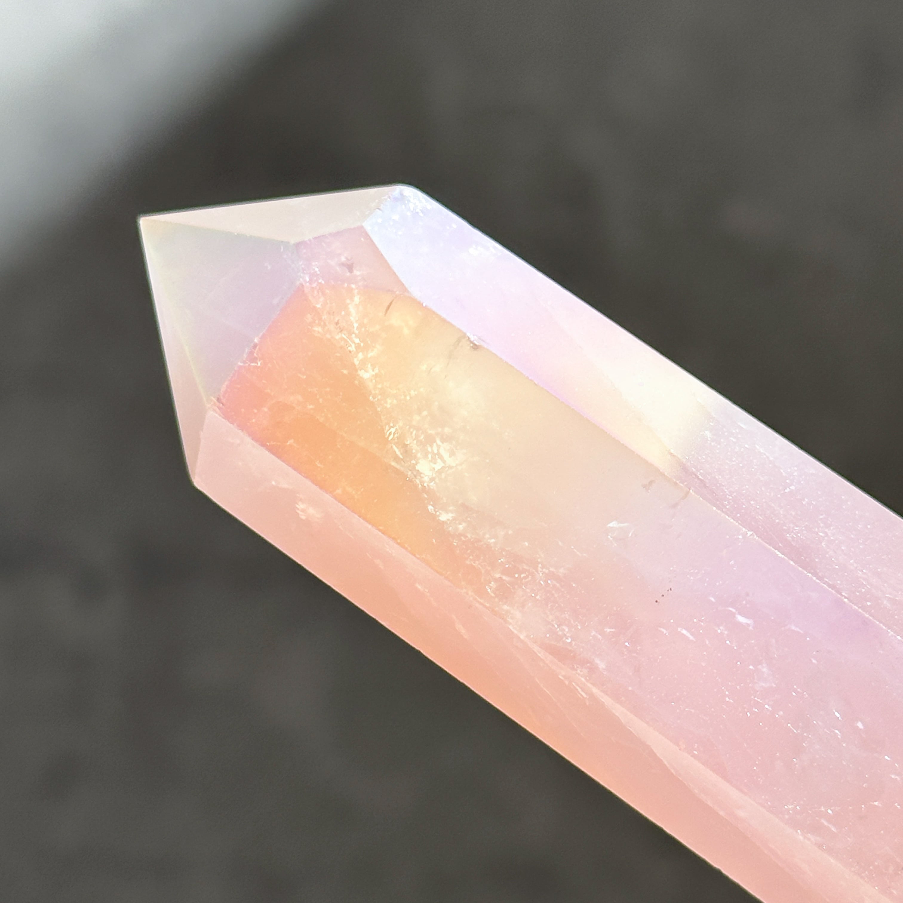 エンジェルオーラローズクォーツ タワー42✧ Angel Aura Rose Quartz
