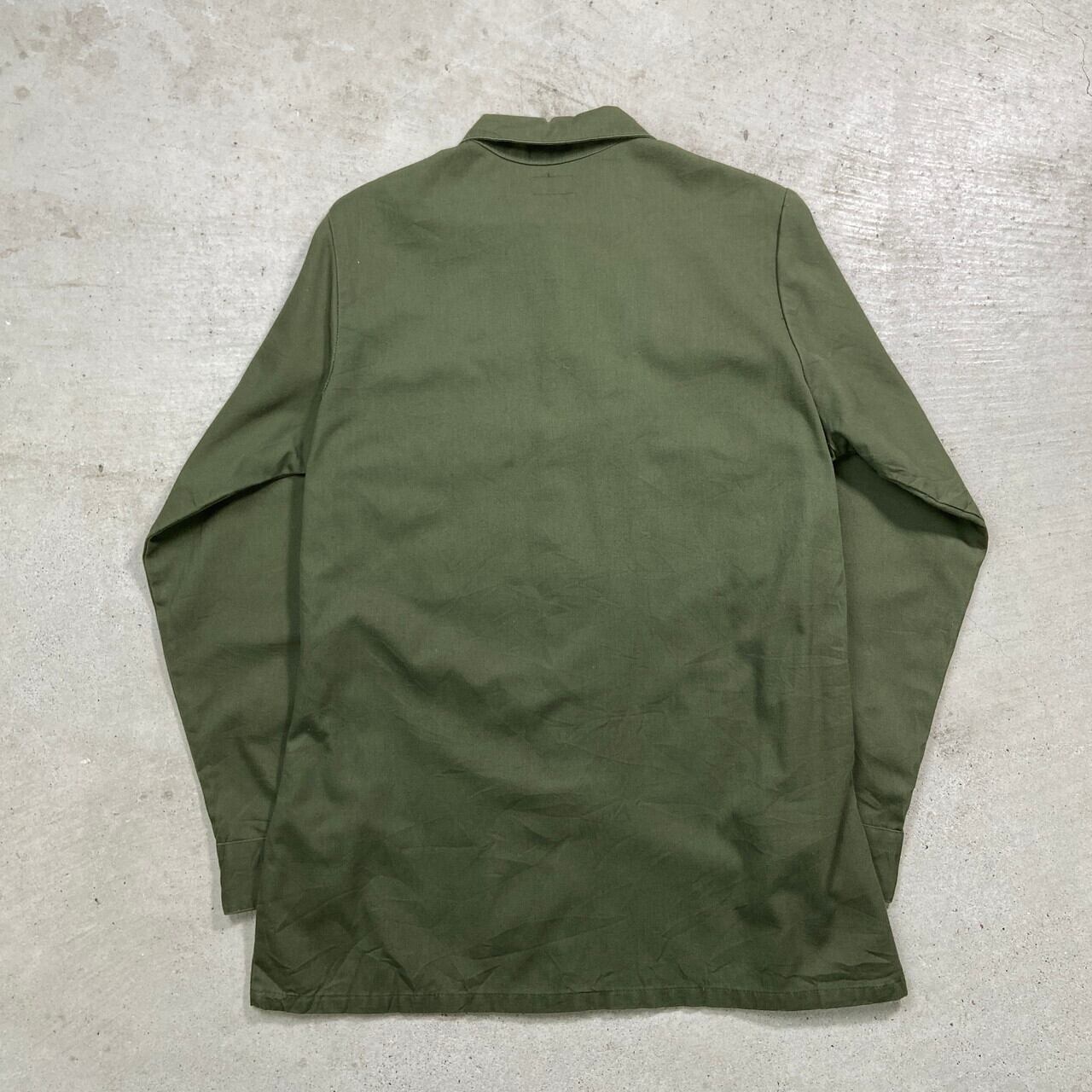 古着通販】76年納品 米軍実品 U.S.ARMY OG-507 ユーティリティシャツ 