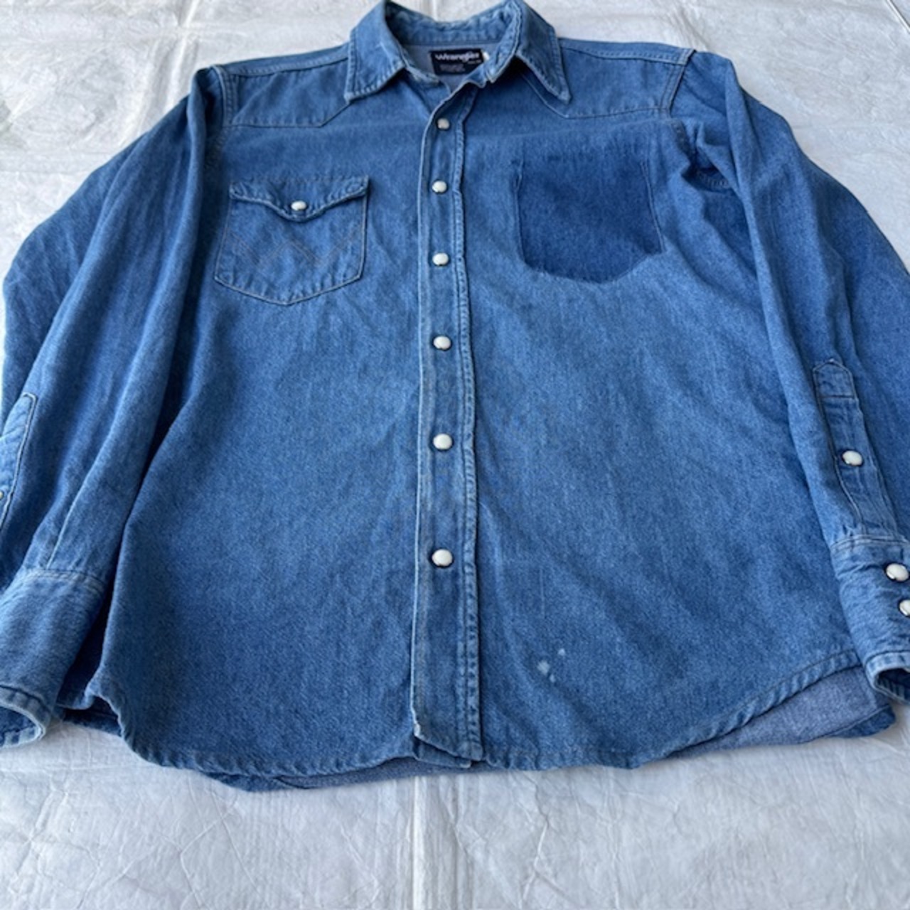 Wrangler 27MW ウエスタンシャツ 70s 画像14