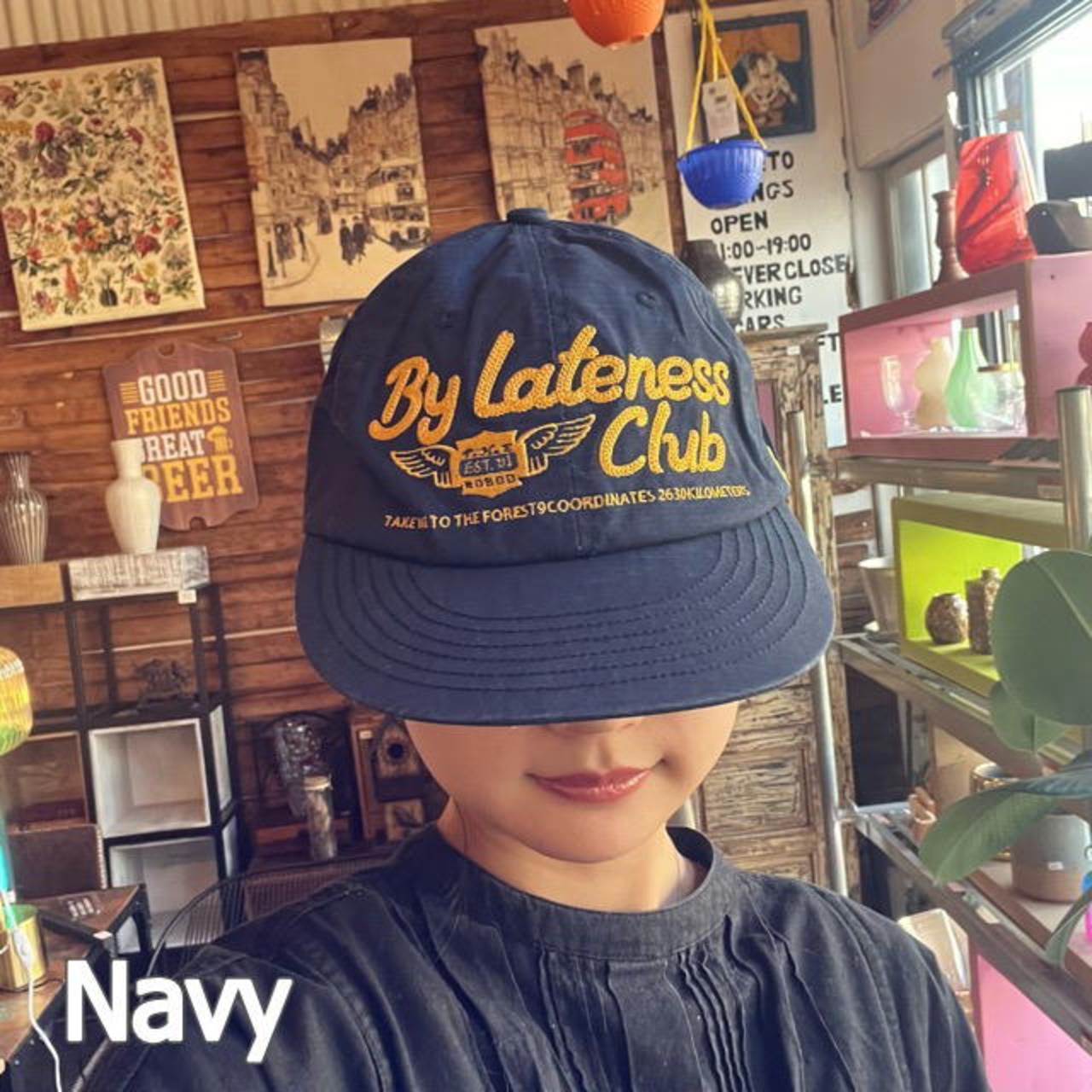 TOPANGA Accessory　By Lateness Club Cap　3Color　Cap　キャップ　帽子　
