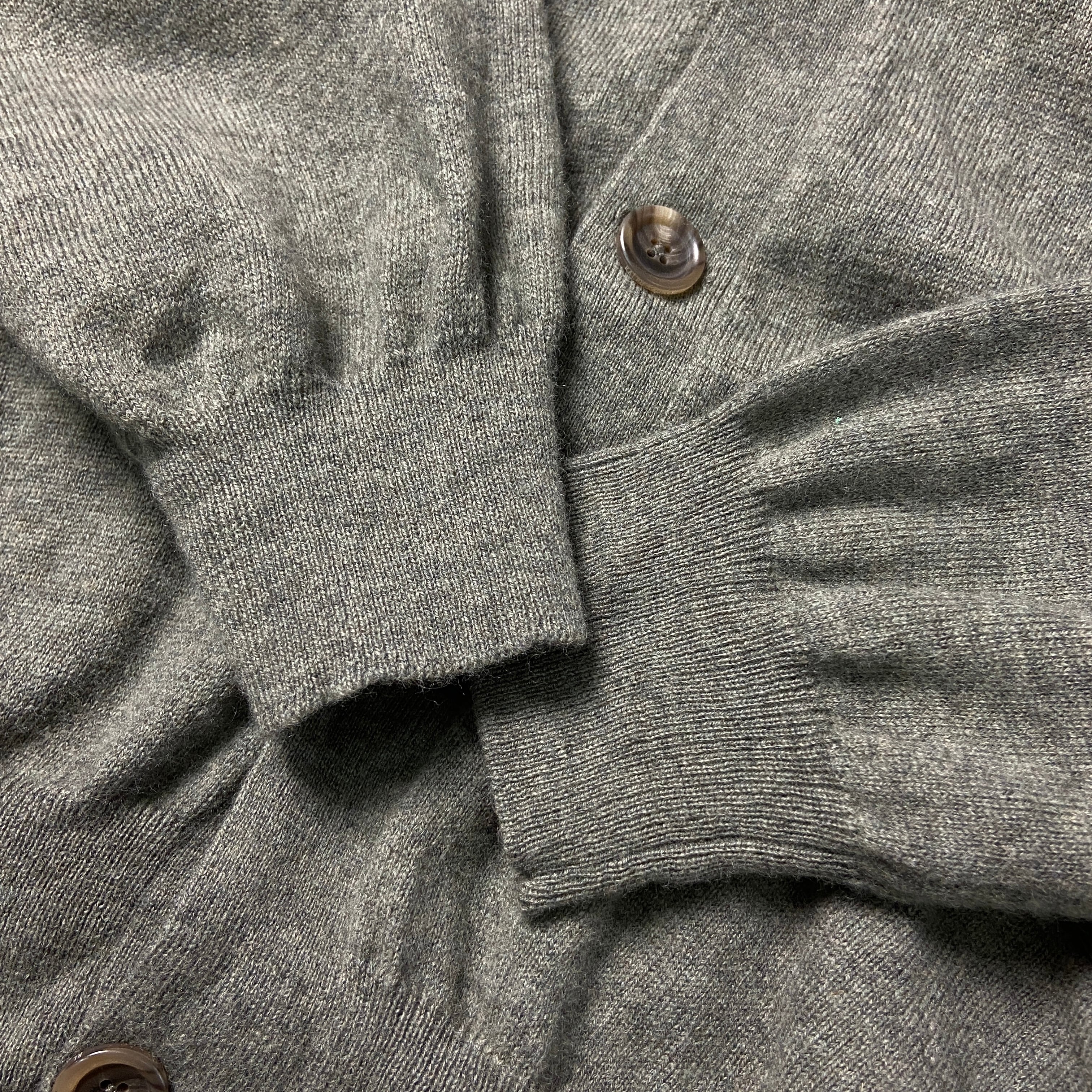 Polo by Ralph Lauren ウールニットカーディガン エルボーパッチ