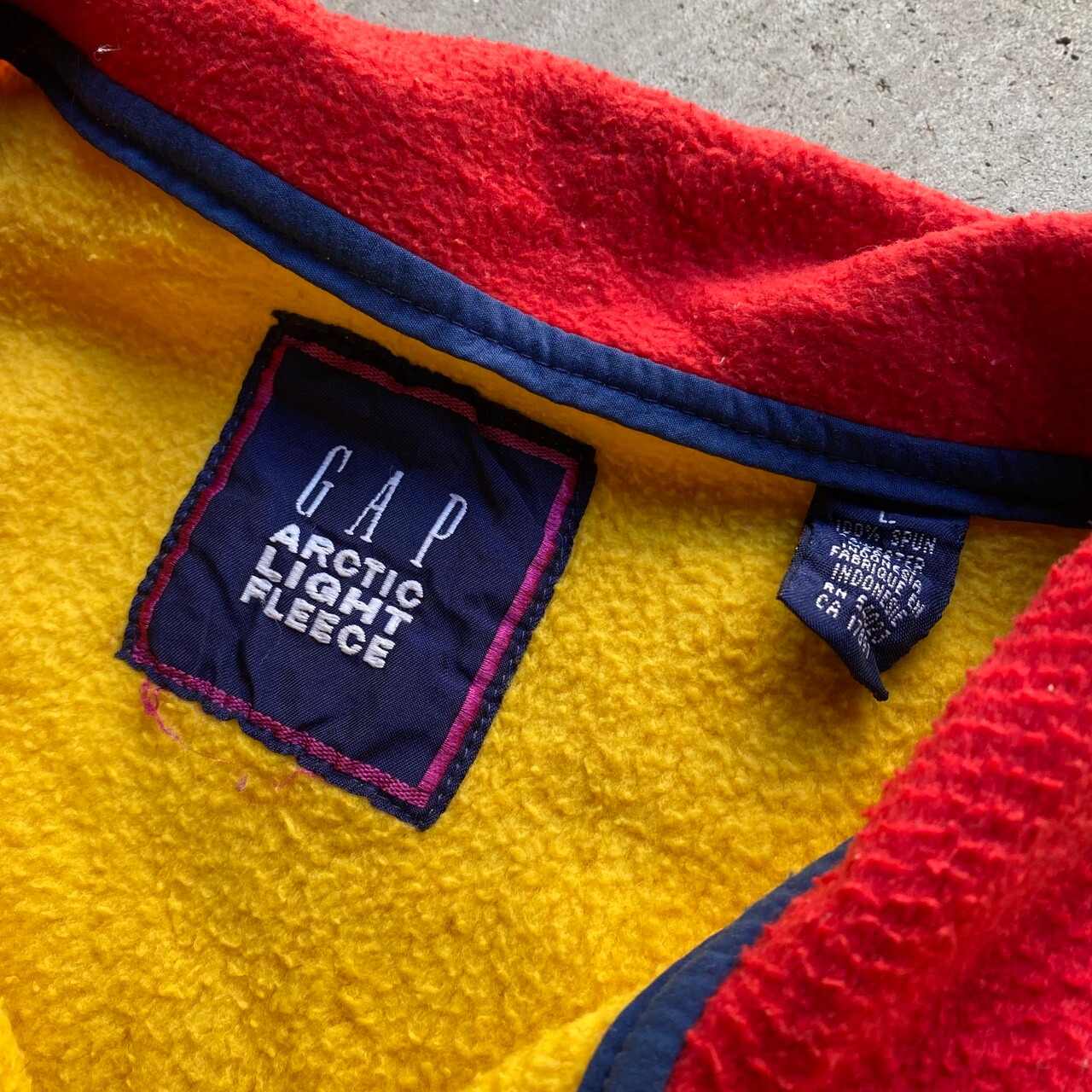90年代 OLD GAP オールドギャップ フルジップ フリースジャケット 