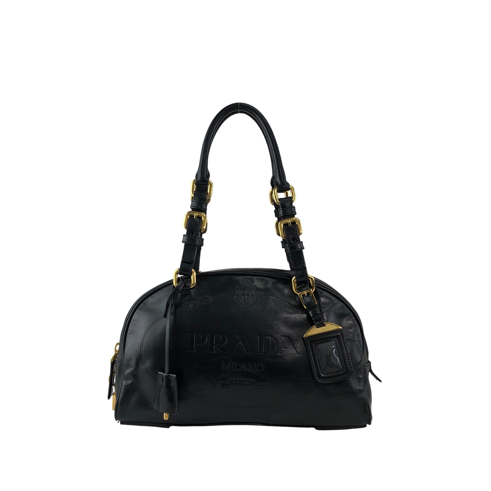 レア　PRADA hand bag ボストンバッグ　vintage プラダ VINTAGE PRADA/プラダ】boston（ボストンバッグ）｜ENSEMBLE