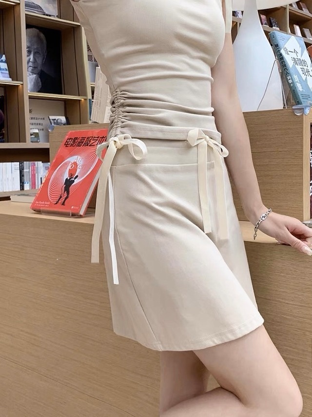cotton ribbon skirt