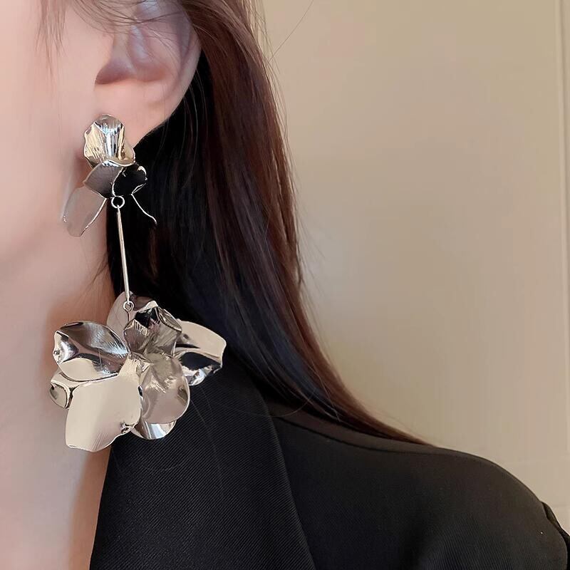 フラワーピアス A0259