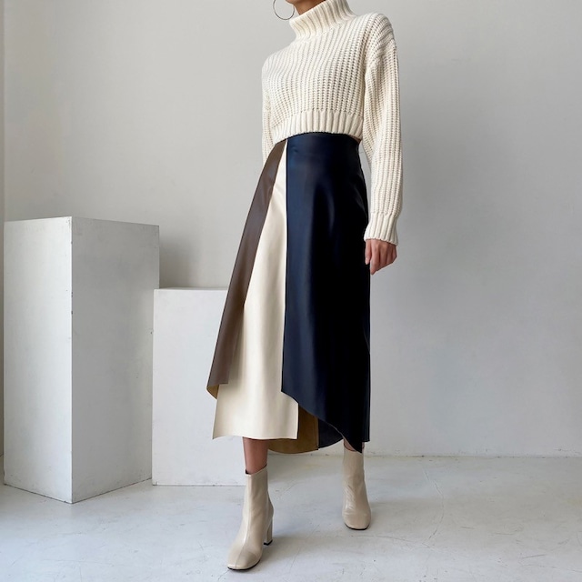patchwork skirt 10034