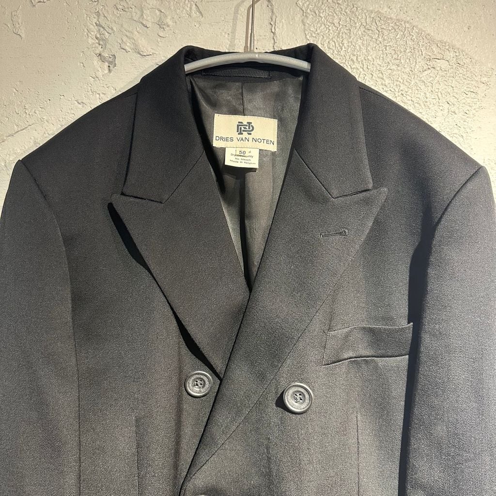 Dries Van Noten ドリスヴァンノッテン 80's Double Breasted Jacket