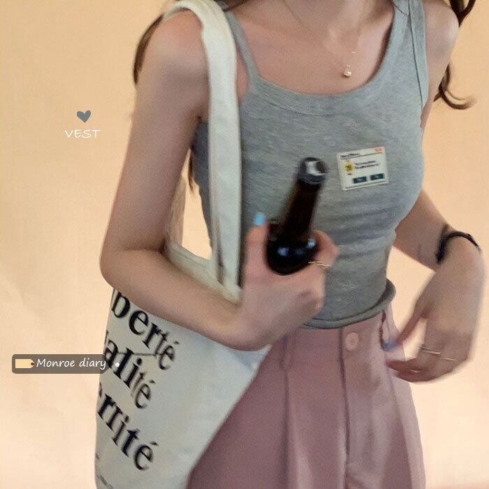 レディースサマーショートバックトップス 夏物 モンロー44393358540