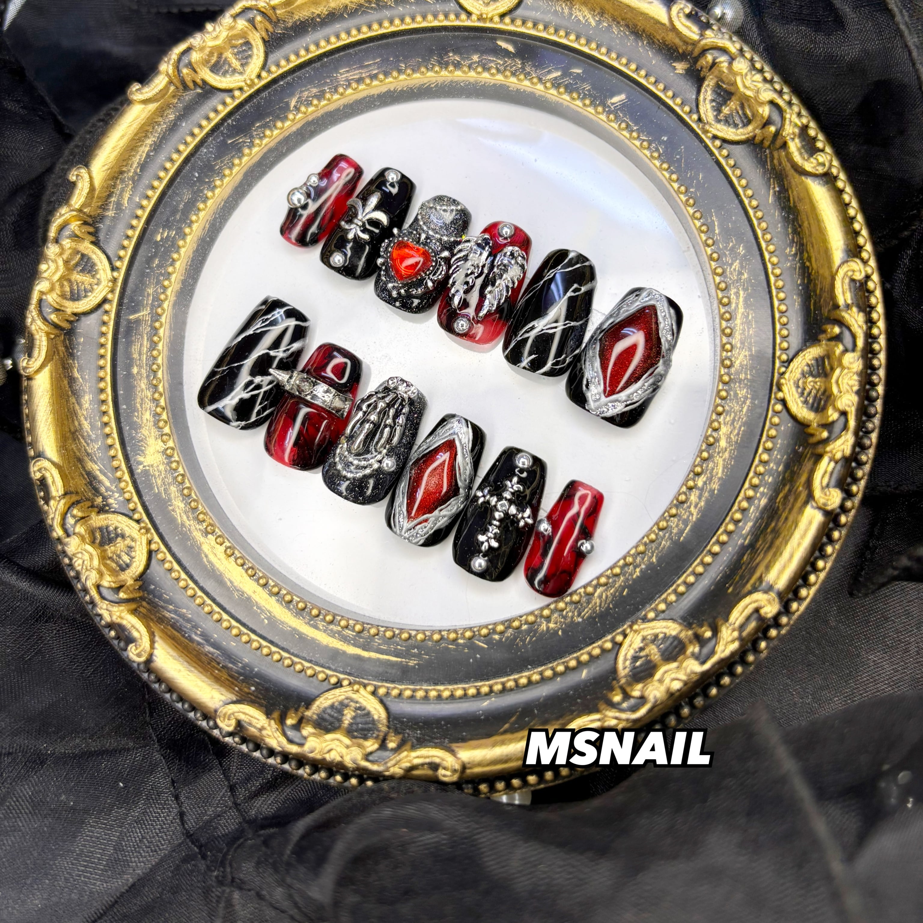 非公式 恋と深空 シン 伝説思念モチーフ ネイルチップ | msnailstore