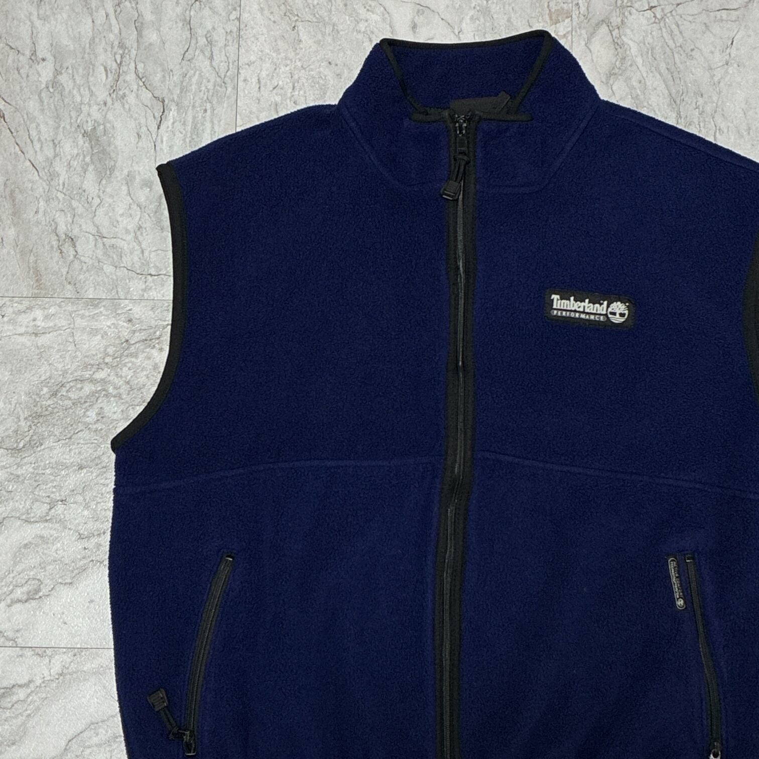 00's~ “Carhartt” Duck Vest SIZE L NAVY 00年代 カーハート ダック