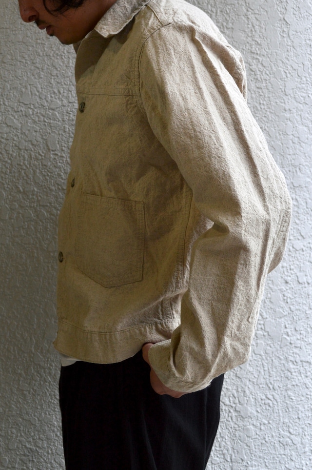 SEUVAS COTTON+LINEN Light Tracker Jacket ソウバス コットンリネン ライトオンス トラッカージャケット