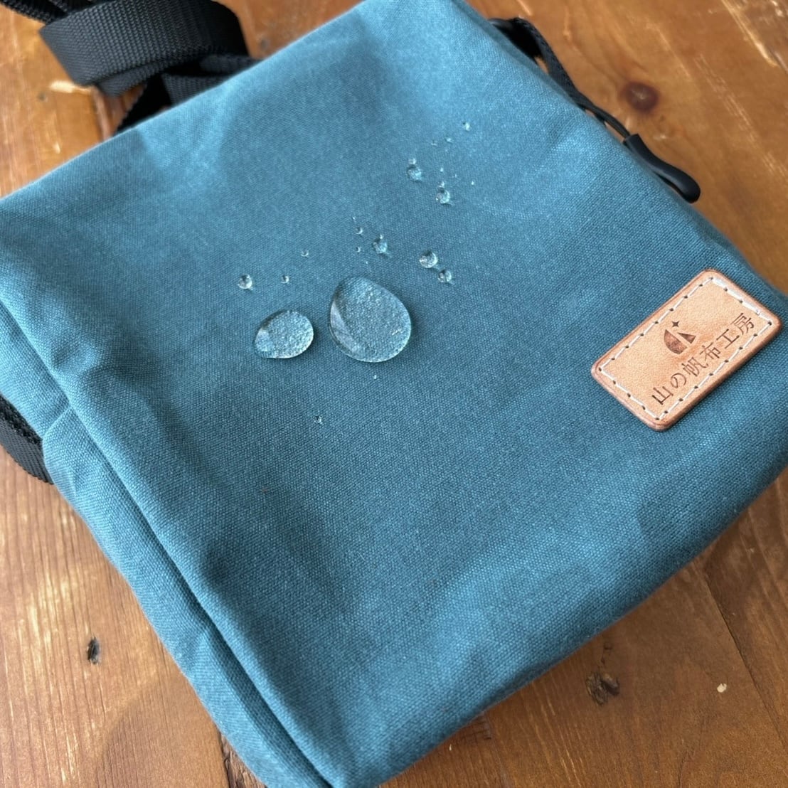 CRAFTMAN サコッシュ Large / Brown(帆布/富士金梅/登山/日本製) | 山