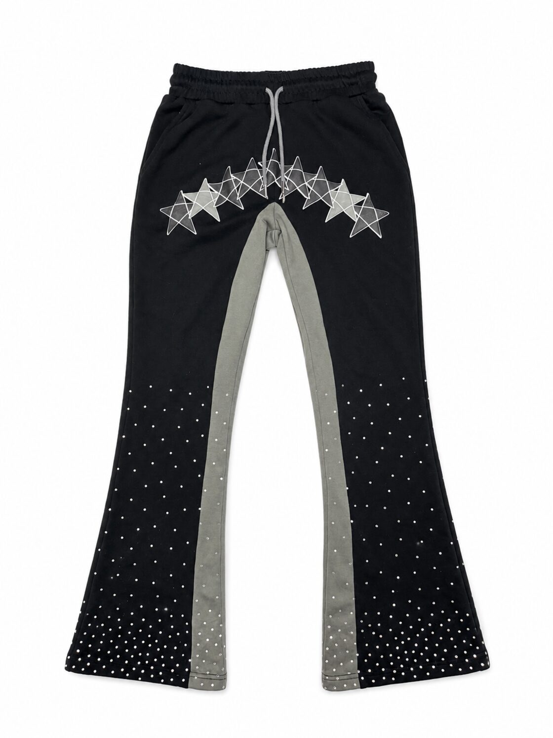 ST☆R STONE FLARE PANTS (BLACK) | PAY ID